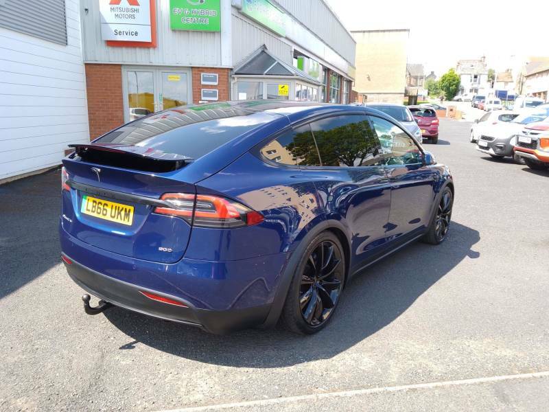 Tesla Model X 306Kw 90Kwh Dual Motor LB66UKM Blue #5