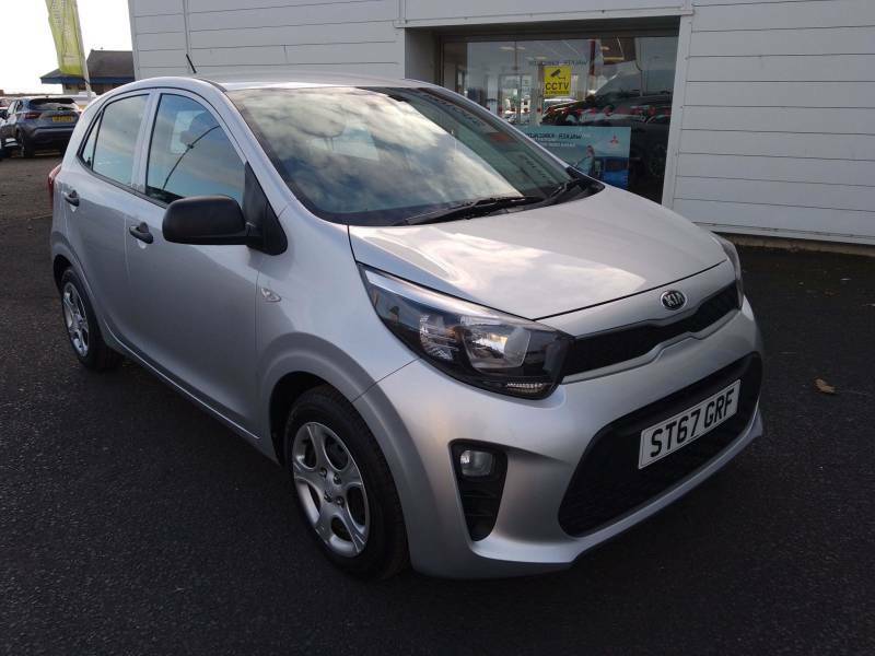 Kia Picanto 1.0 1 - 2017 67 ST67GRF Silver #2