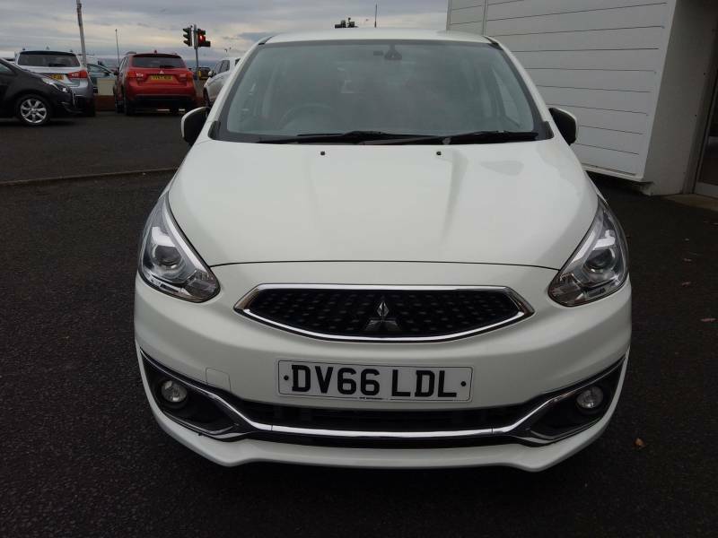 Mitsubishi Mirage 1.2 Juro Cvt - 2016 66 White #2