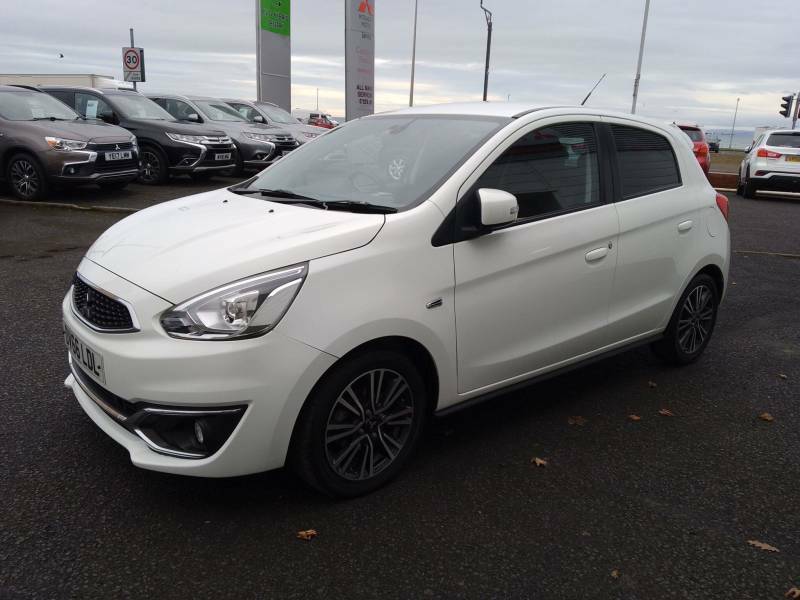 Mitsubishi Mirage 1.2 Juro Cvt - 2016 66 White #4
