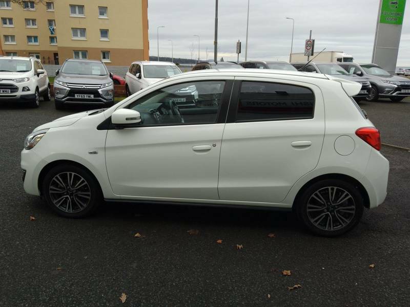 Mitsubishi Mirage 1.2 Juro Cvt - 2016 66 White #5