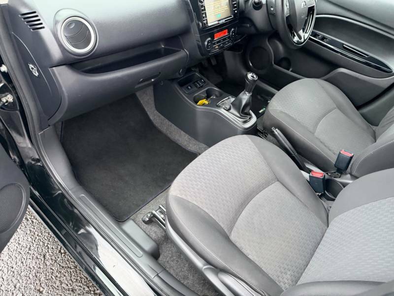 Mitsubishi Mirage 1.2 4 - 2019 19 WD19VXU Black #2