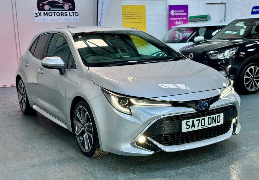 Toyota Corolla 2.0 Vvt-h Excel Cvt Euro 6 Ss Silver