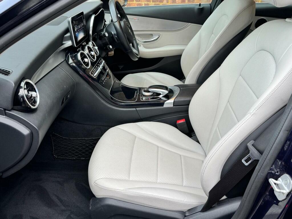 Mercedes-Benz C Class 2.0 C200 Sport 7G-tronic Euro 6 Ss LD64LVO Blue #4