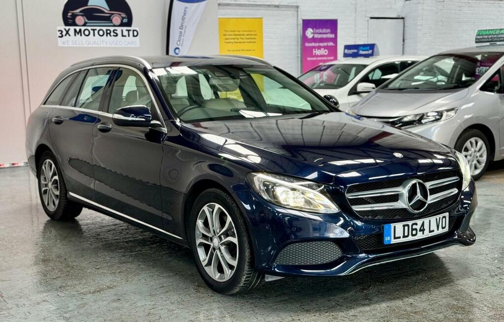 Mercedes-Benz C Class 2.0 C200 Sport 7G-tronic Euro 6 Ss Blue