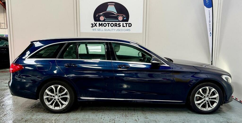 Mercedes-Benz C Class 2.0 C200 Sport 7G-tronic Euro 6 Ss LD64LVO Blue #5