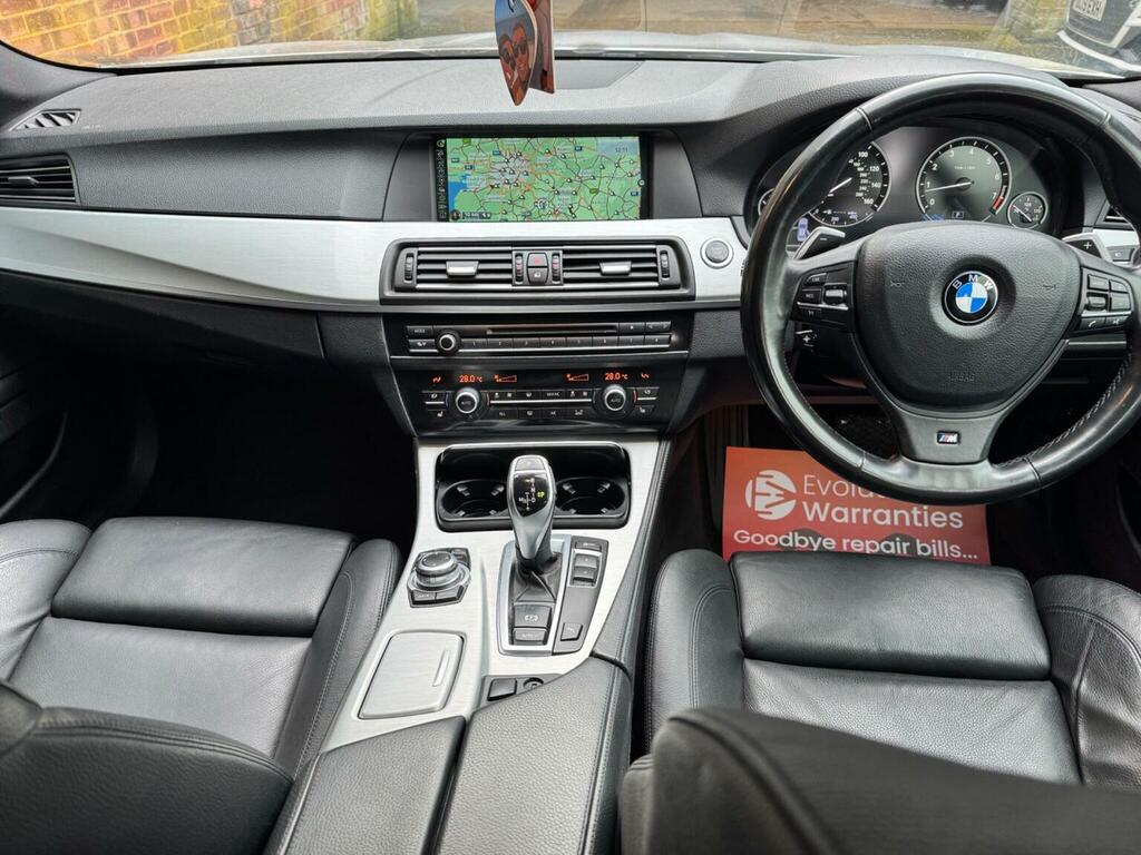 BMW 5 Series 3.0 535I Activehybrid 5 M Sport Euro 5 Ss Silver #3