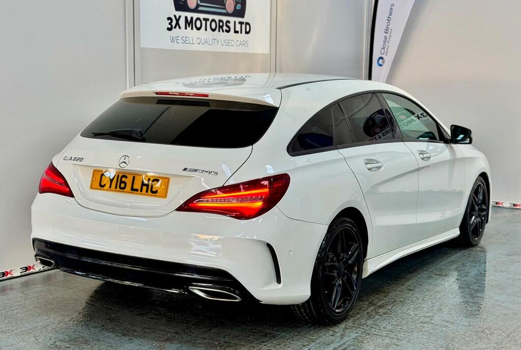 Mercedes-Benz CLA Class 2.1 Cla220d Amg Line Shooting Brake 7G-dct Euro 6 White #5