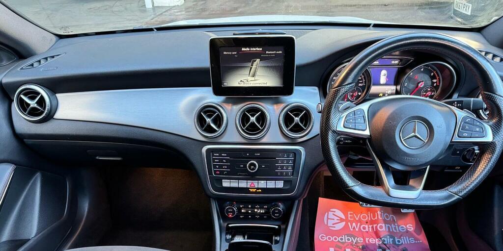 Mercedes-Benz CLA Class 2.1 Cla220d Amg Line Shooting Brake 7G-dct Euro 6 White #3