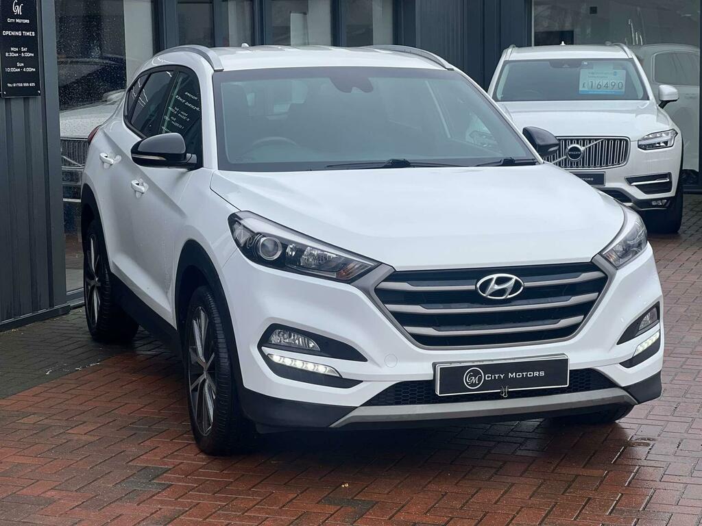 Hyundai Tucson 1.7 Crdi Blue Drive Go Se Dct Euro 6 Ss  White #4