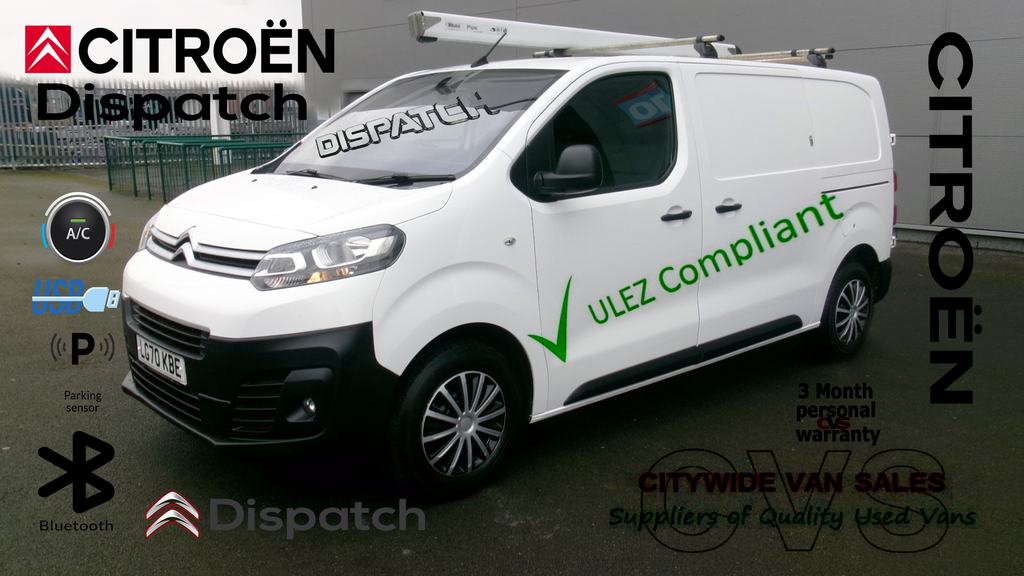 Citroen Dispatch Citroen Dispatch 2020 White