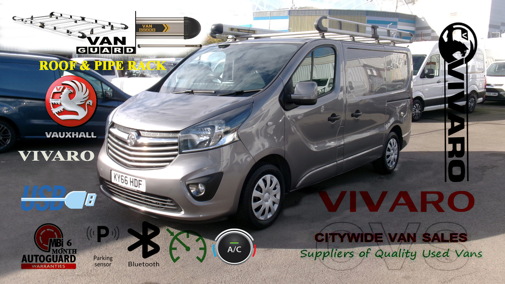 Vauxhall Vivaro Vauxhall Vivaro 2016 Grey