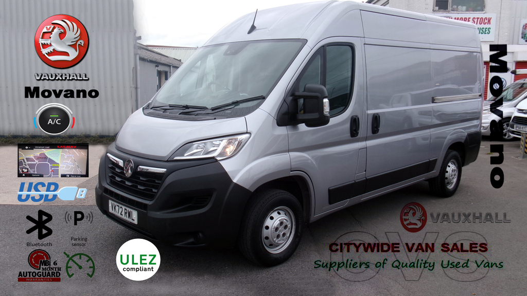 Vauxhall Movano Vauxhall Movano 2022 Silver