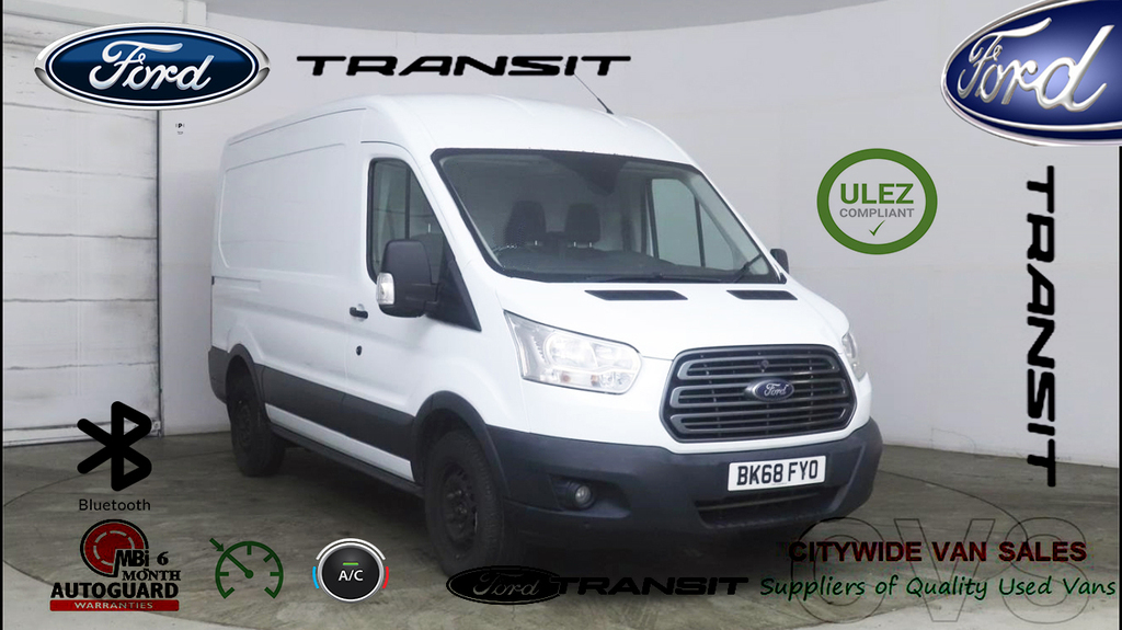 Ford Transit Custom Ford Transit 2018 BK68FYO White