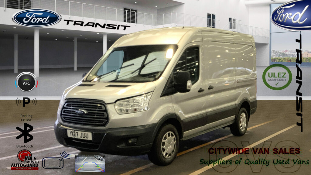 Ford Transit Custom Ford Transit 2017 YG17JUU Silver