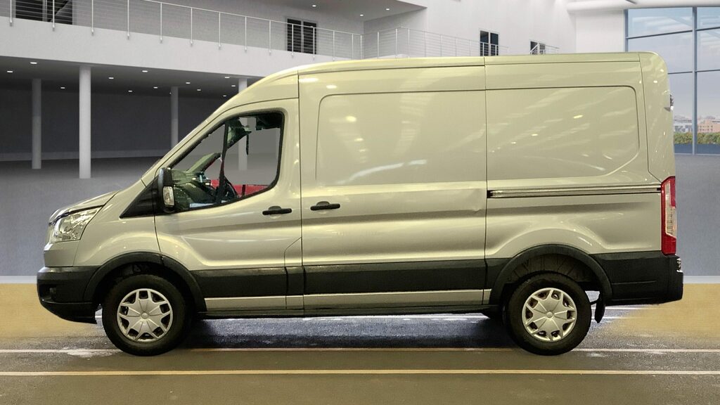 Ford Transit Custom Ford Transit 2017 YG17JUU Silver #6