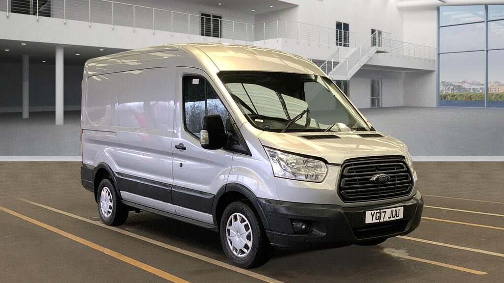 Ford Transit Custom Ford Transit 2017 YG17JUU Silver #5