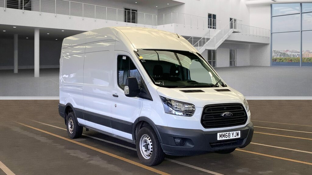 Ford Transit Custom Ford Transit 2018 MM68YJW White #5