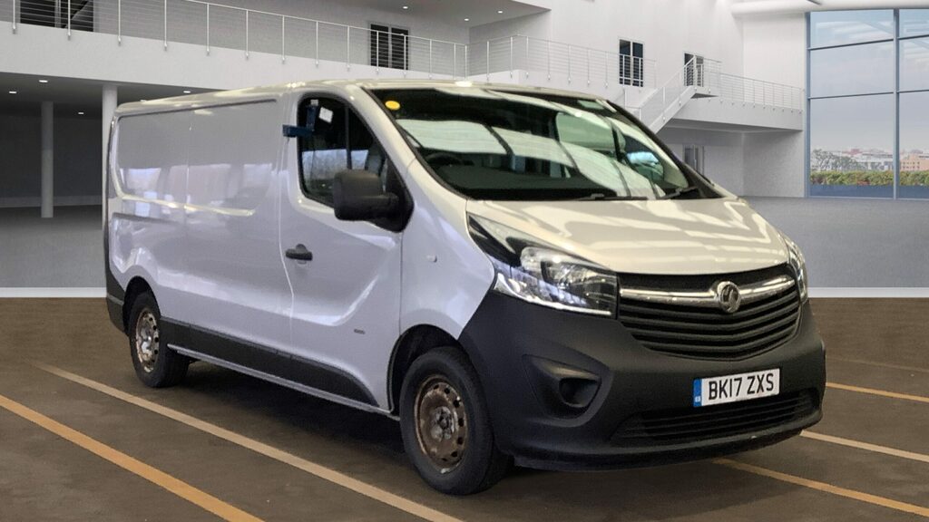 Vauxhall Vivaro Vauxhall Vivaro 2017 BK17ZXS Silver #5