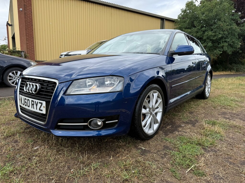 Audi A3 Sportback Tdi Sport 5-Door 1 Owner From New 12 Ser Blue