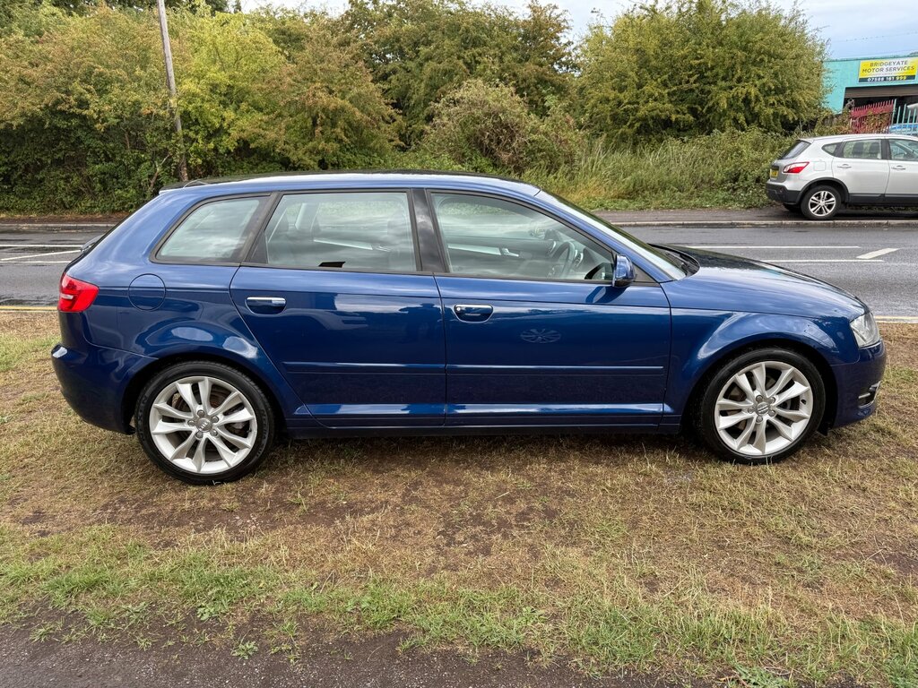Audi A3 Sportback Tdi Sport 5-Door 1 Owner From New 12 Ser WJ60RYZ Blue #3