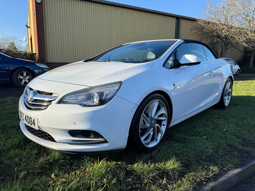 Vauxhall Cascada 2.0 Cdti Biturbo Elite Convertible Manu White #2