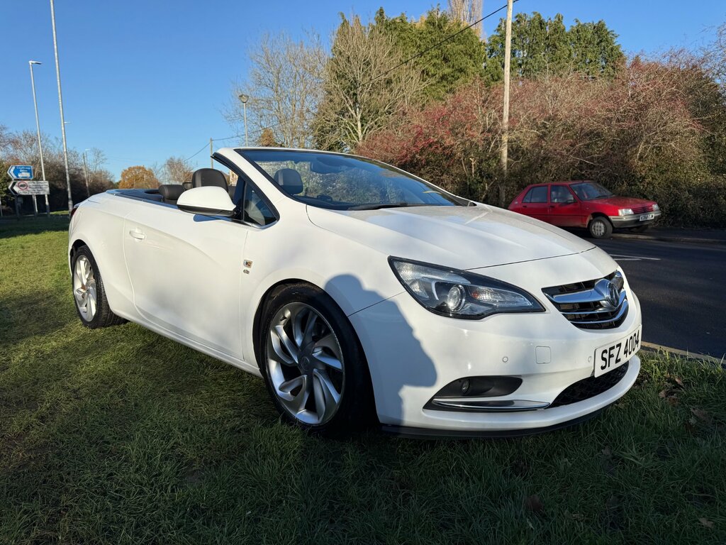 Vauxhall Cascada 2.0 Cdti Biturbo Elite Convertible Manu White