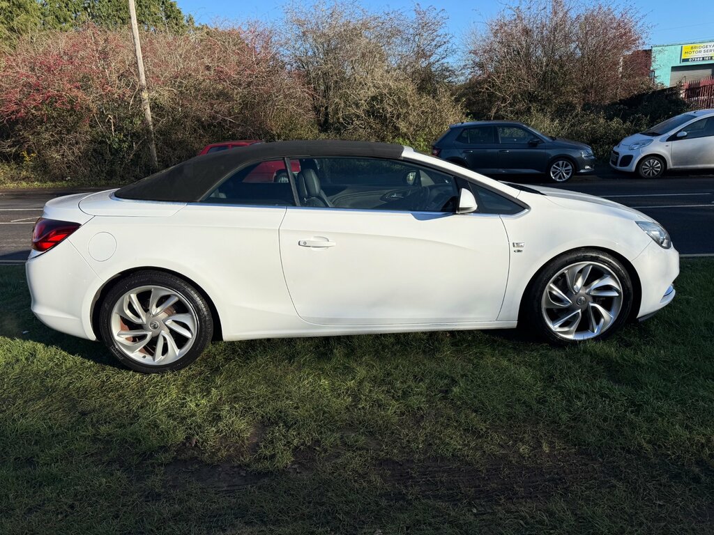 Vauxhall Cascada 2.0 Cdti Biturbo Elite Convertible Manu White #5