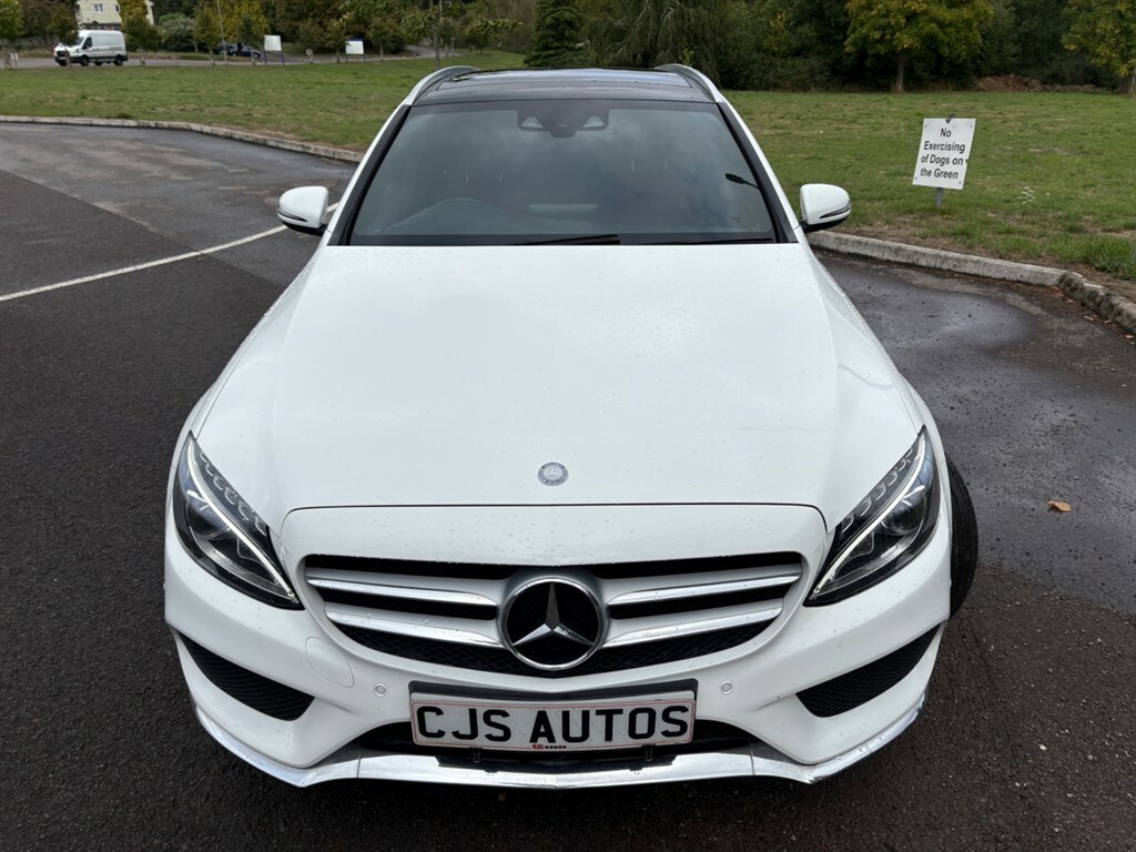 Mercedes-Benz C Class C250 D Amg Line Premium Plus WD16TWW White #3