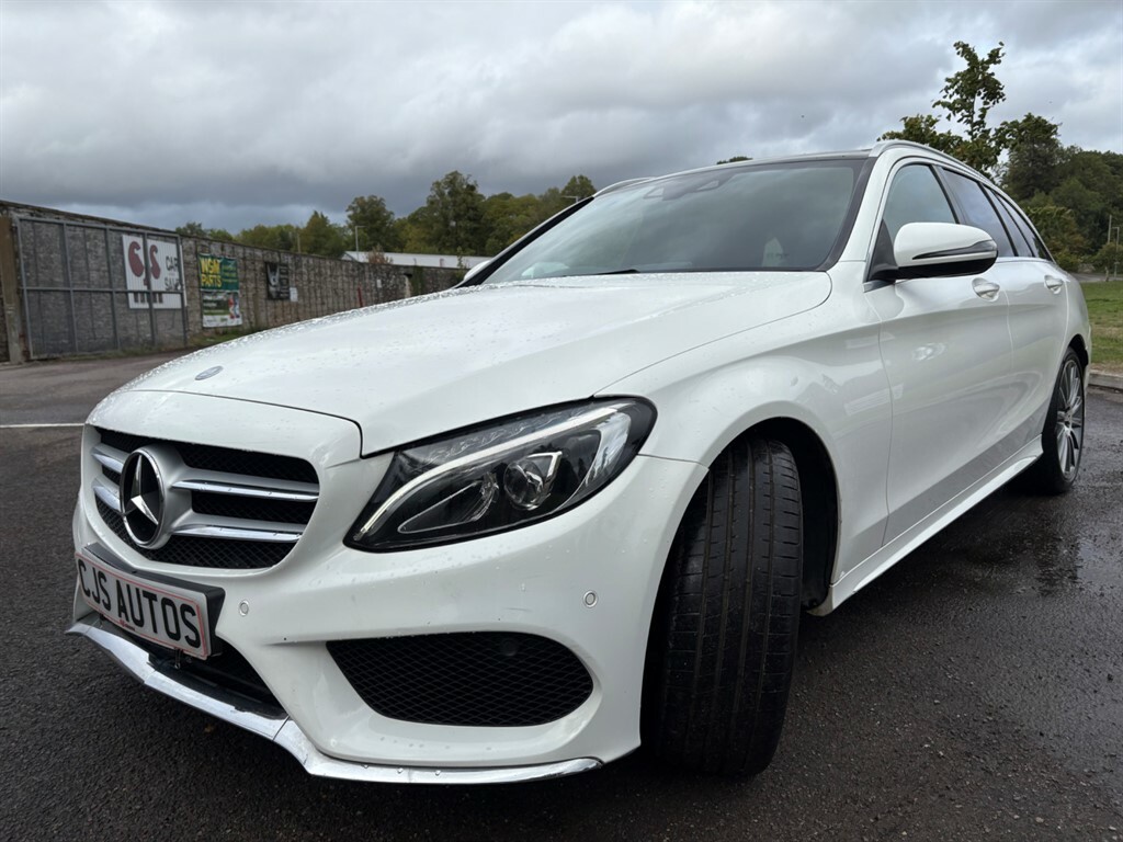 Mercedes-Benz C Class C250 D Amg Line Premium Plus WD16TWW White #4