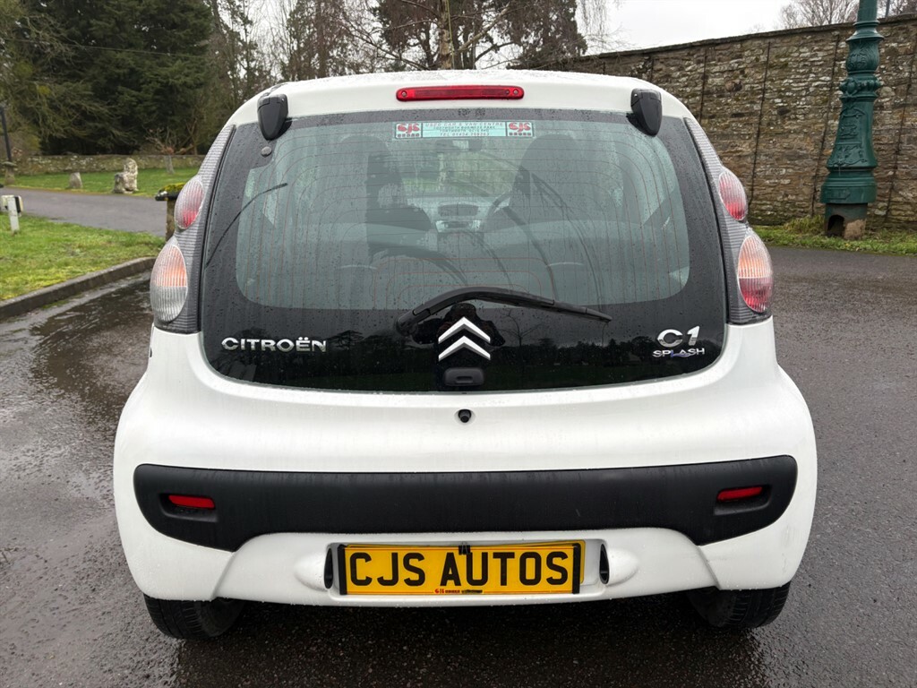Citroen C1 Splash SH59LLA White #6