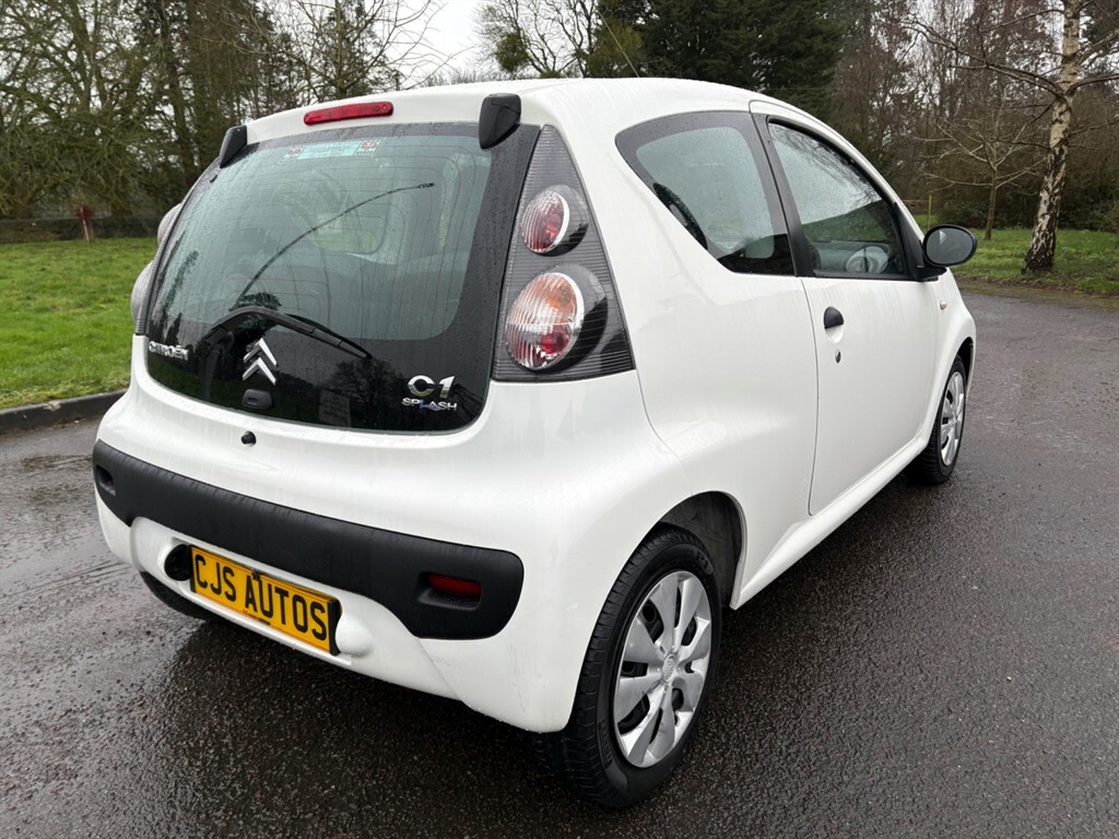 Citroen C1 Splash SH59LLA White #5