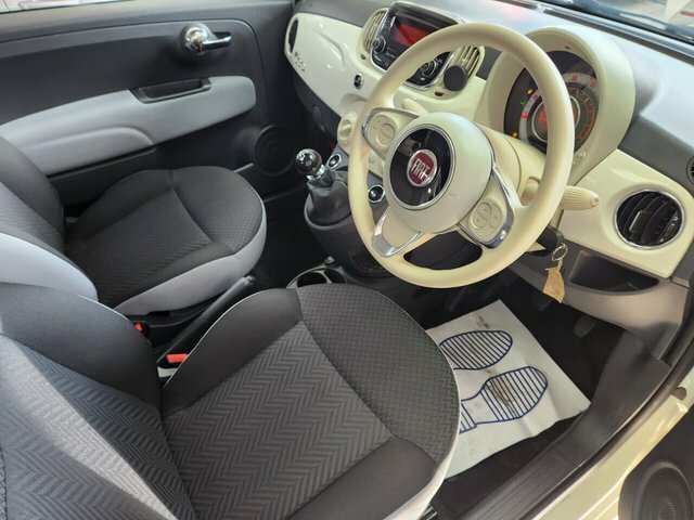 Fiat 500 Hatchback PF18PHK White #6