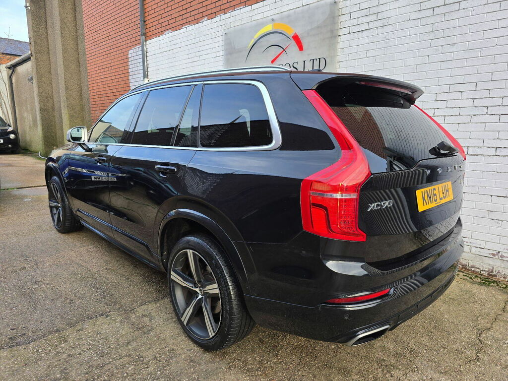 Volvo XC90 2.0 D5 R-design Geartronic 4Wd Euro 6 Ss KN16LUH Black #4