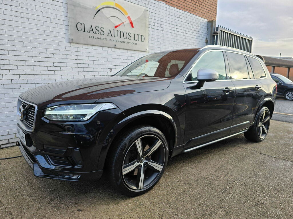 Volvo XC90 2.0 D5 R-design Geartronic 4Wd Euro 6 Ss KN16LUH Black #3