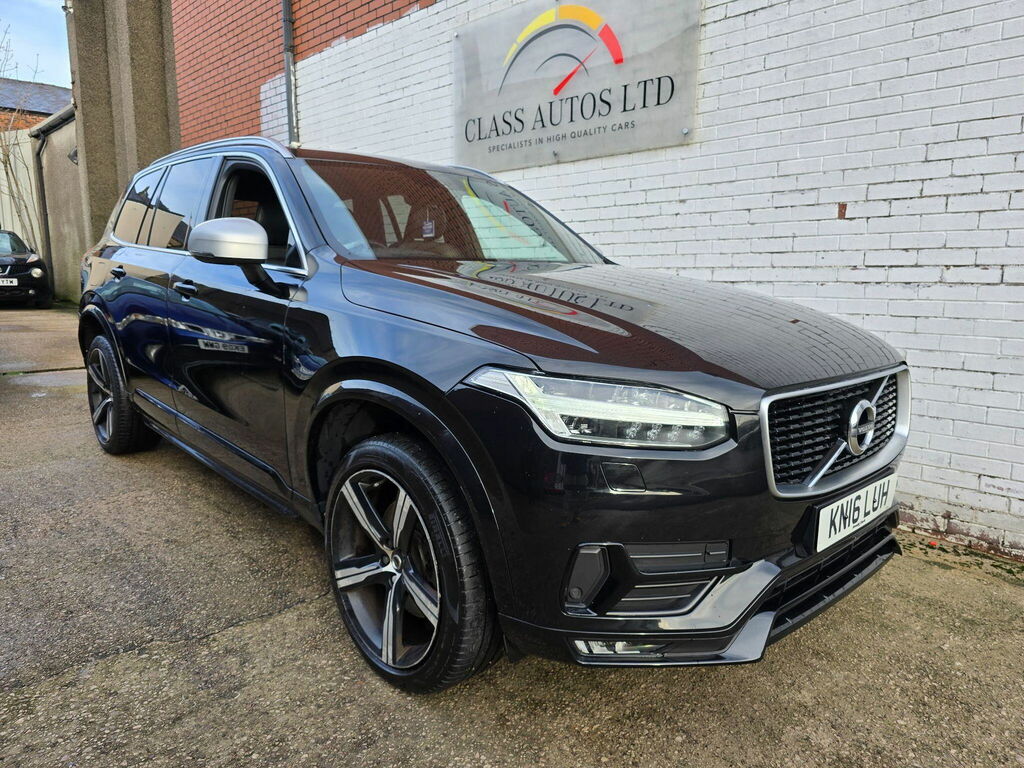 Volvo XC90 2.0 D5 R-design Geartronic 4Wd Euro 6 Ss KN16LUH Black #5