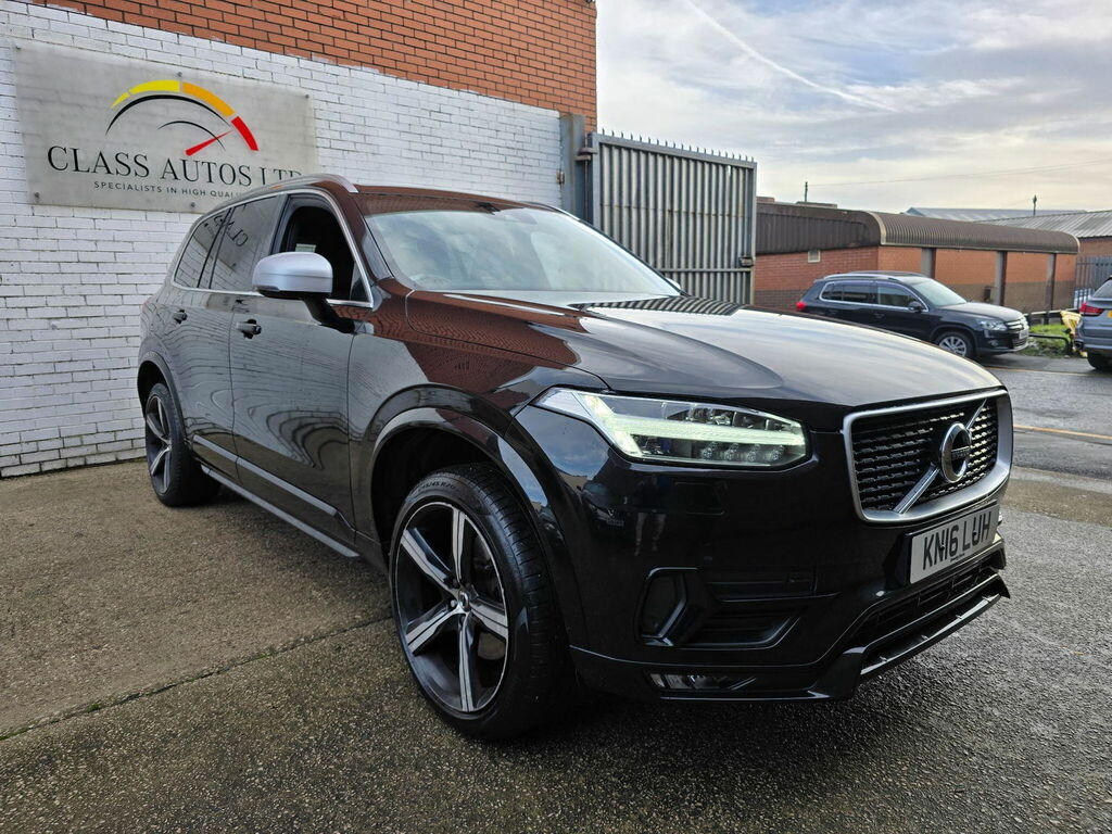 Volvo XC90 2.0 D5 R-design Geartronic 4Wd Euro 6 Ss KN16LUH Black #6