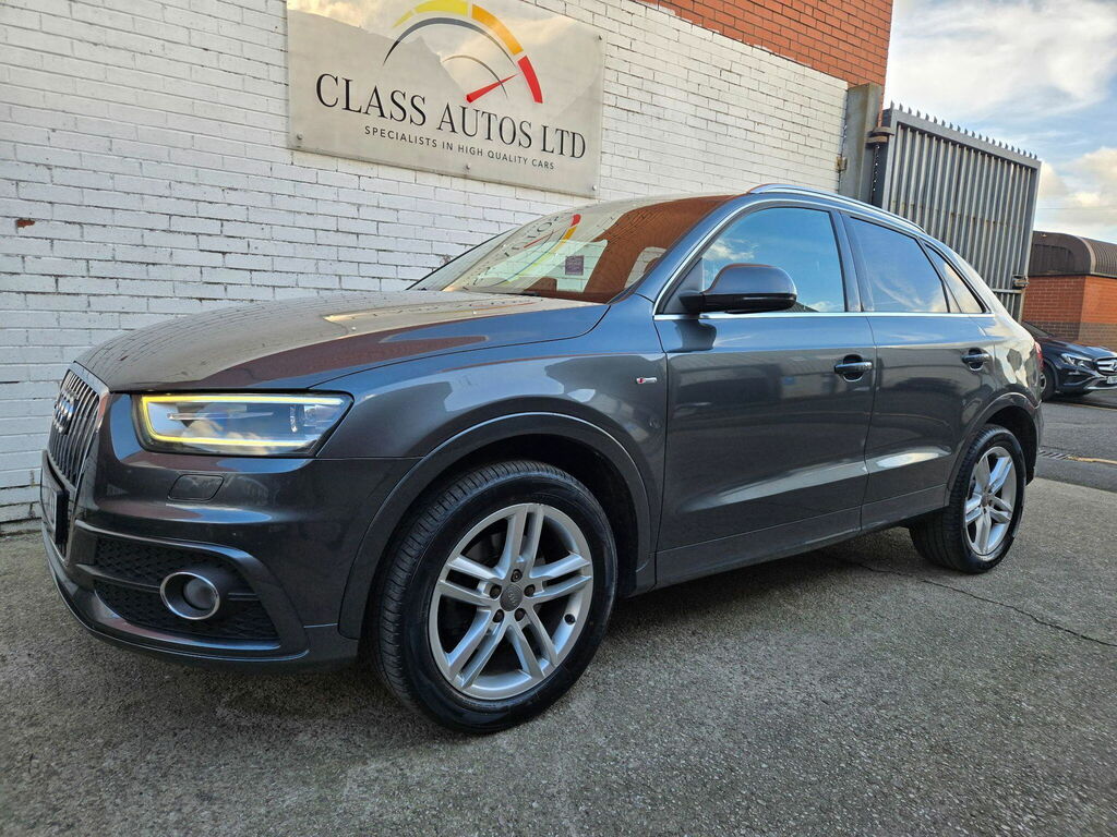 Audi Q3 2.0 Tdi S Line S Tronic Quattro Euro 5 Ss Grey #3
