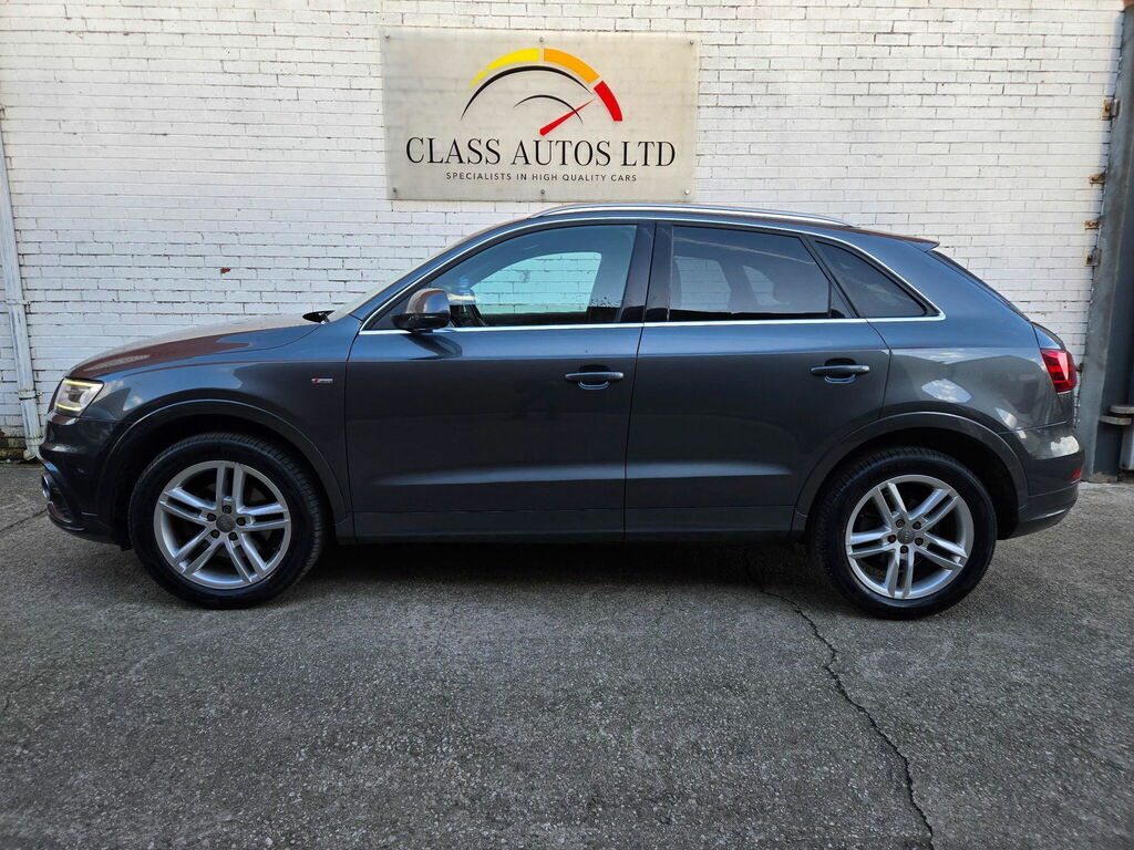Audi Q3 2.0 Tdi S Line S Tronic Quattro Euro 5 Ss Grey #6