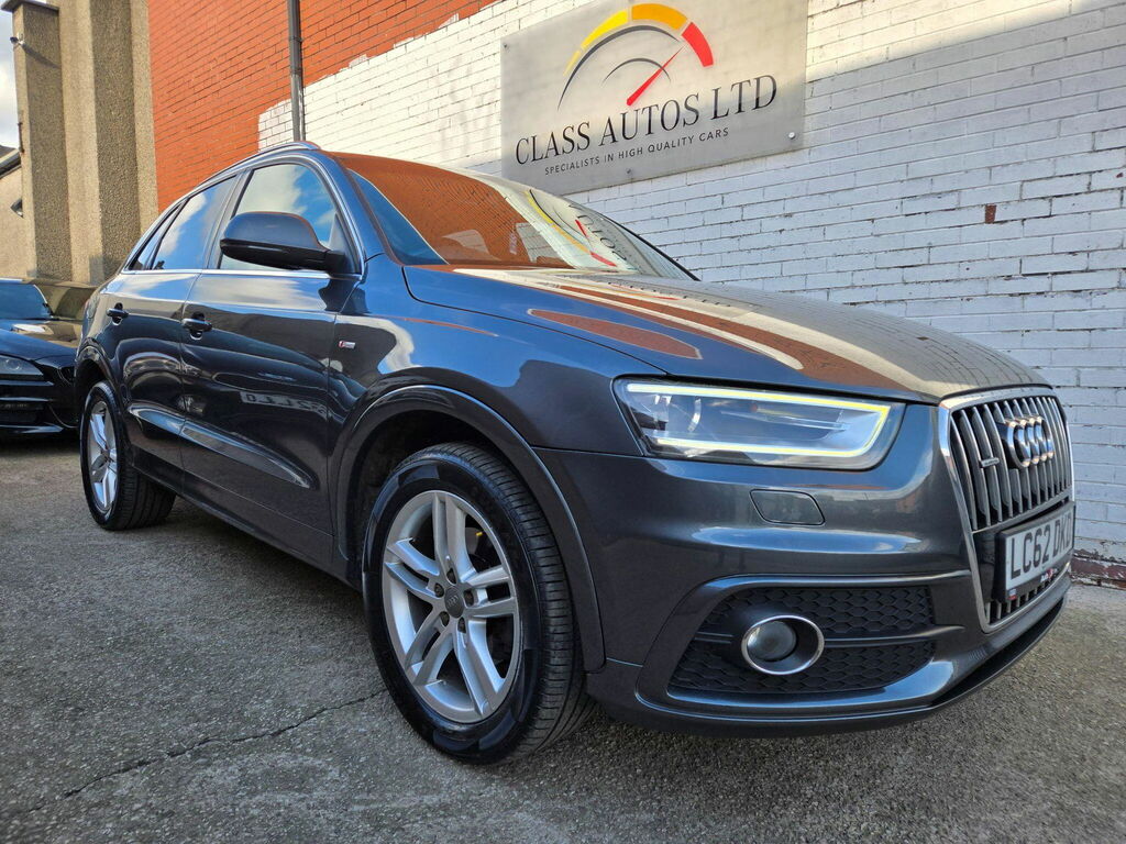Audi Q3 2.0 Tdi S Line S Tronic Quattro Euro 5 Ss Grey #5