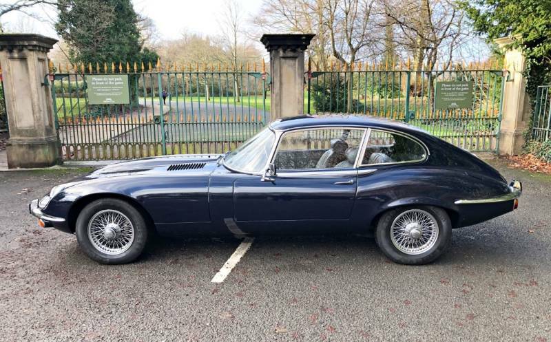 Jaguar E-Type 22 V12 - 1971 A Blue #4