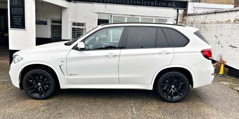 BMW X5 Xdrive40d M Sport 7 Seat - 2015 65 LV65XAP White #3