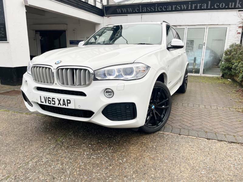 BMW X5 Xdrive40d M Sport 7 Seat - 2015 65 LV65XAP White #2