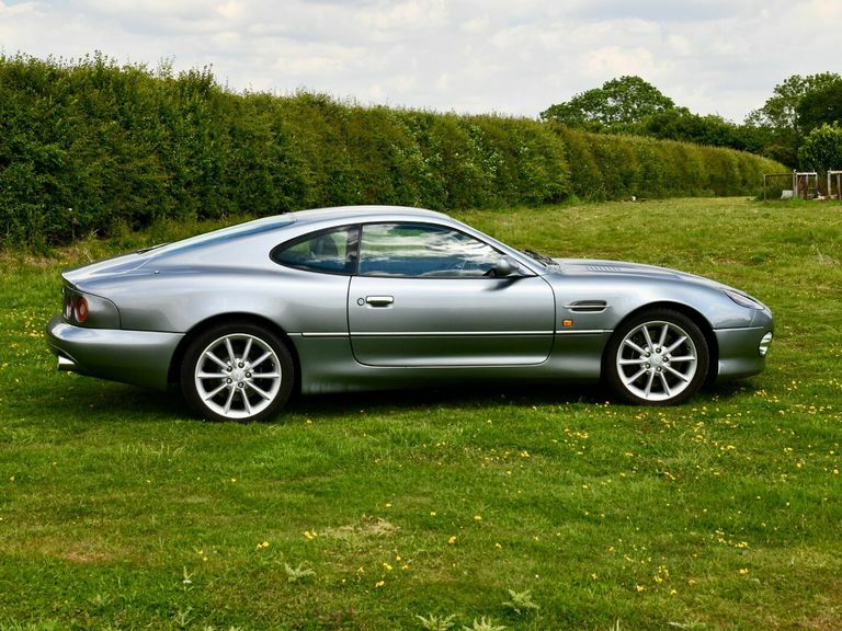 Aston Martin DB7 Coupe Silver #6
