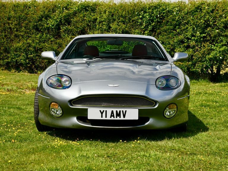 Aston Martin DB7 Coupe Silver #4