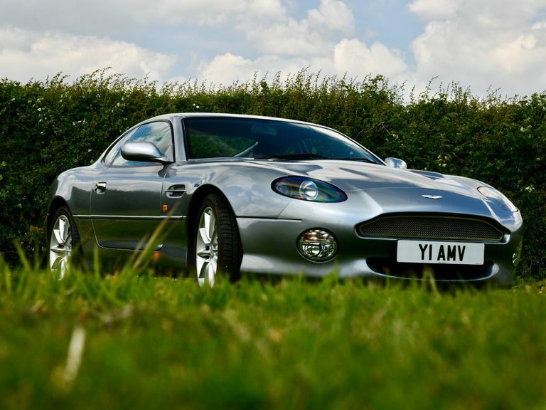 Aston Martin DB7 Coupe Silver #5