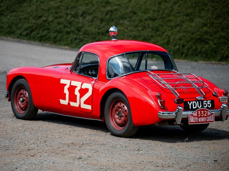 MG MGA Coupe Red #5