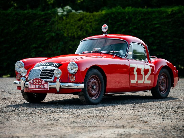 MG MGA Coupe Red