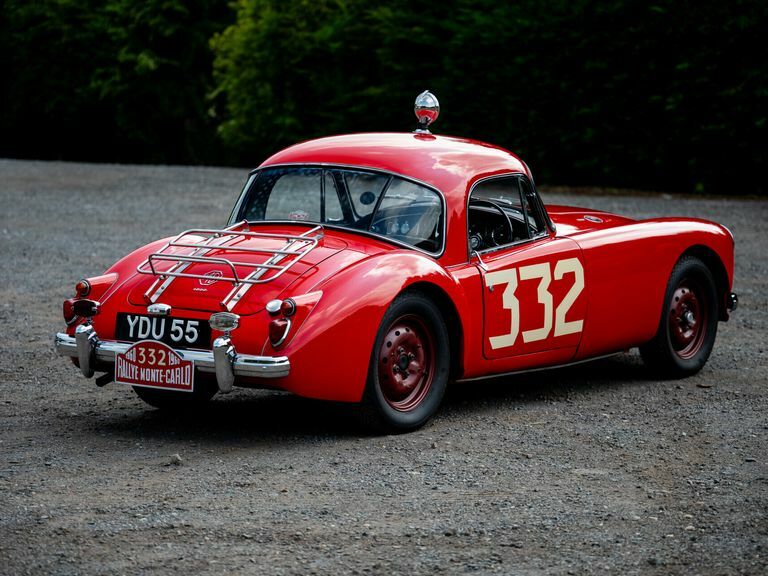 MG MGA Coupe Red #4