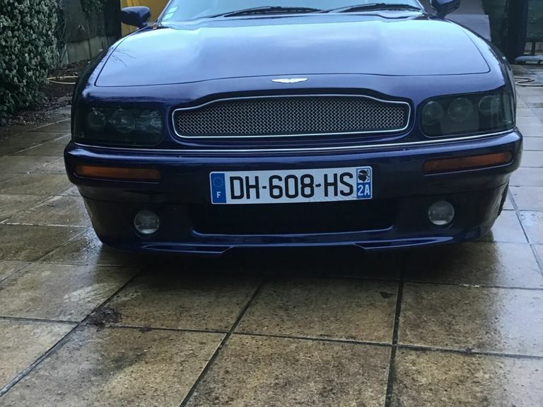 Aston Martin V8 Coupe Blue #2